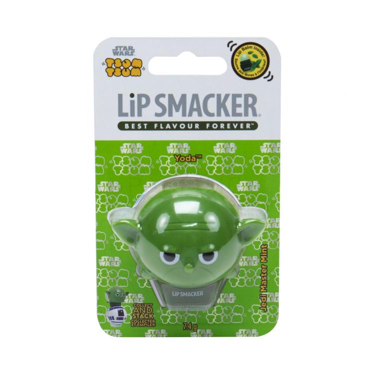 Lip Smacker Star Wars Yoda Balzam za ustnice za otroke 7,4 g Odtenek Jedi Master Mint