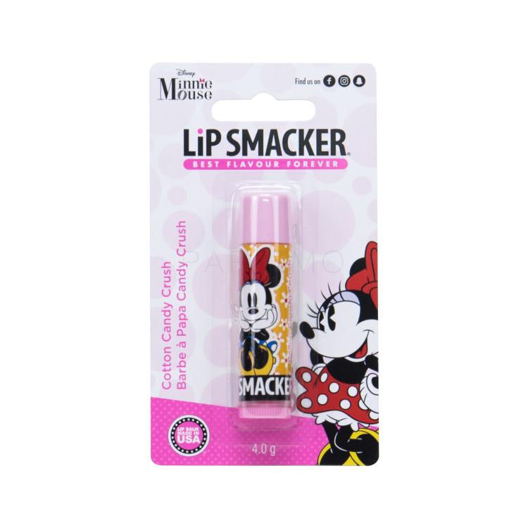 Lip Smacker Disney Minnie Mouse Balzam za ustnice za otroke 4 g Odtenek Cotton Candy Crush