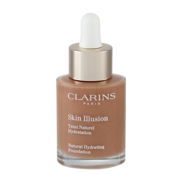 Clarins Skin Illusion Natural Hydrating Puder za ženske 30 ml Odtenek 117 Hazelnut
