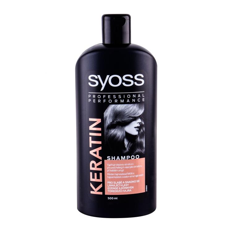 Syoss Keratin Shampoo Šampon za ženske 500 ml