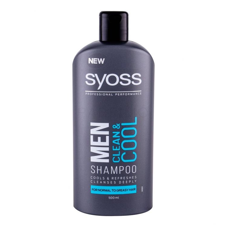 Syoss Men Clean &amp; Cool Šampon za moške 500 ml