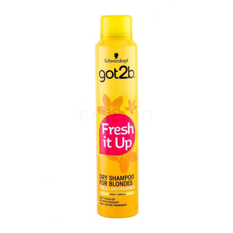 Schwarzkopf Got2b Fresh It Up For Blondes Suhi šampon za ženske 200 ml