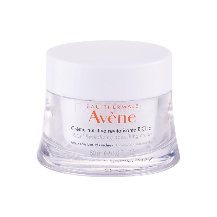 Avene Sensitive Skin Revitalizing Nourishing Rich Dnevna krema za obraz za ženske 50 ml