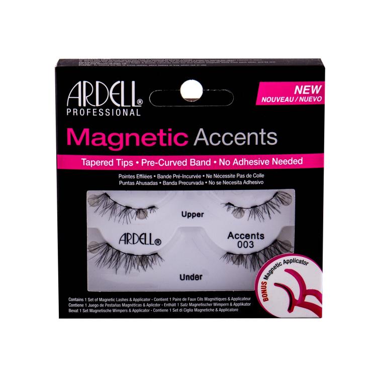 Ardell Magnetic Accents 003 Umetne trepalnice za ženske 1 kos Odtenek Black