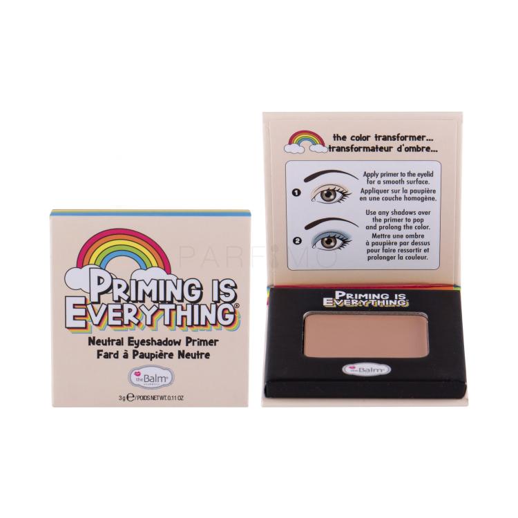TheBalm Priming is Everything Mineral Eyeshadow Senčilo za oči za ženske 0,57 g Odtenek Neutral