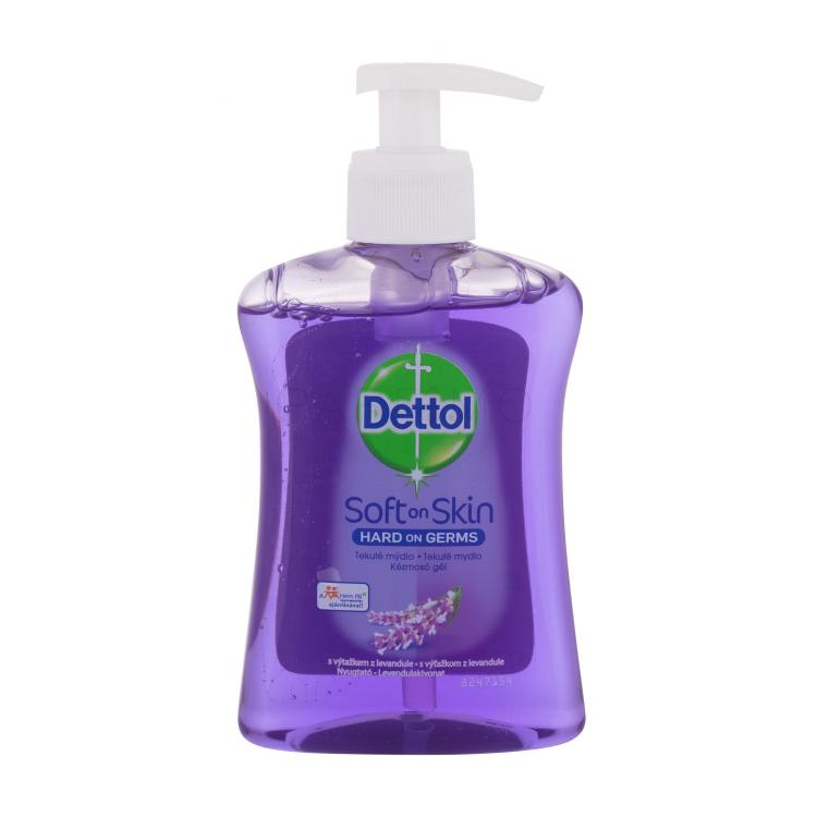 Dettol Soft On Skin Lavender Tekoče milo 250 ml