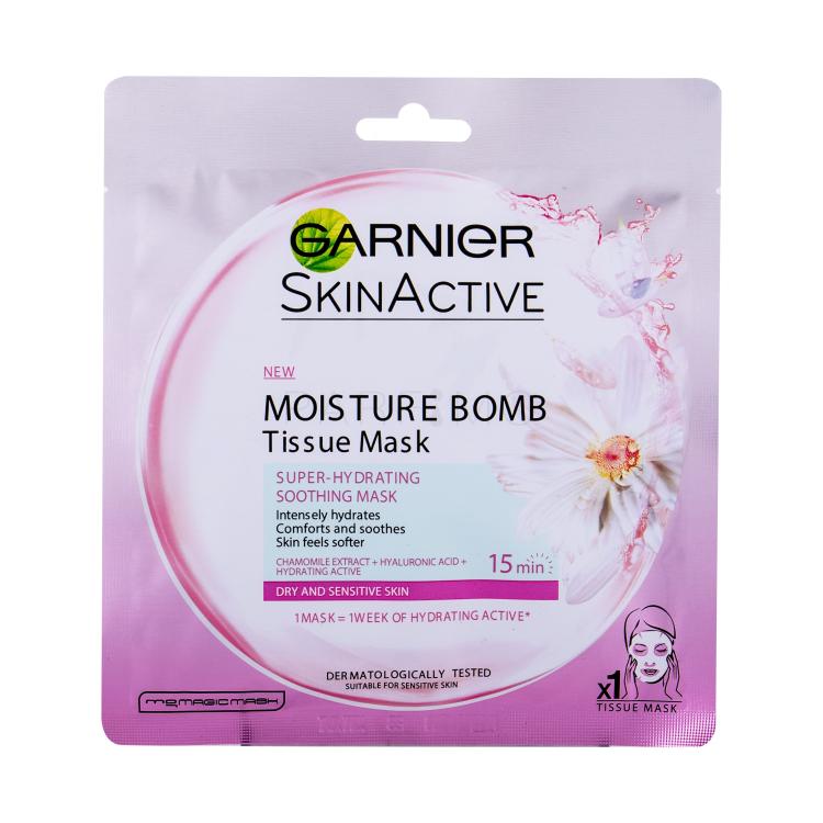 Garnier SkinActive Moisture Bomb Maska za obraz za ženske 1 kos