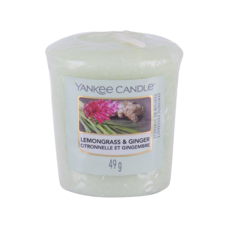 Yankee Candle LemonGrass &amp; Ginger Dišeča svečka 49 g