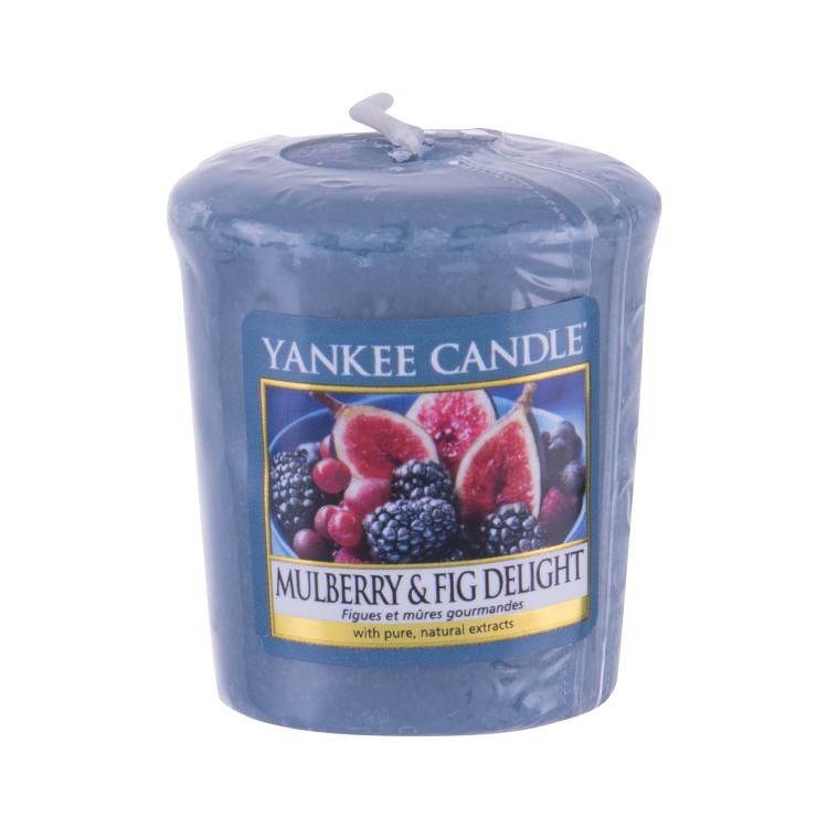 Yankee Candle Mulberry &amp; Fig Delight Dišeča svečka 49 g