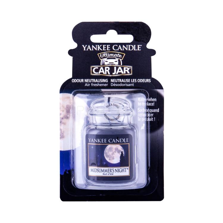 Yankee Candle Midsummer´s Night Car Jar Osvežilci za vozilo 1 kos