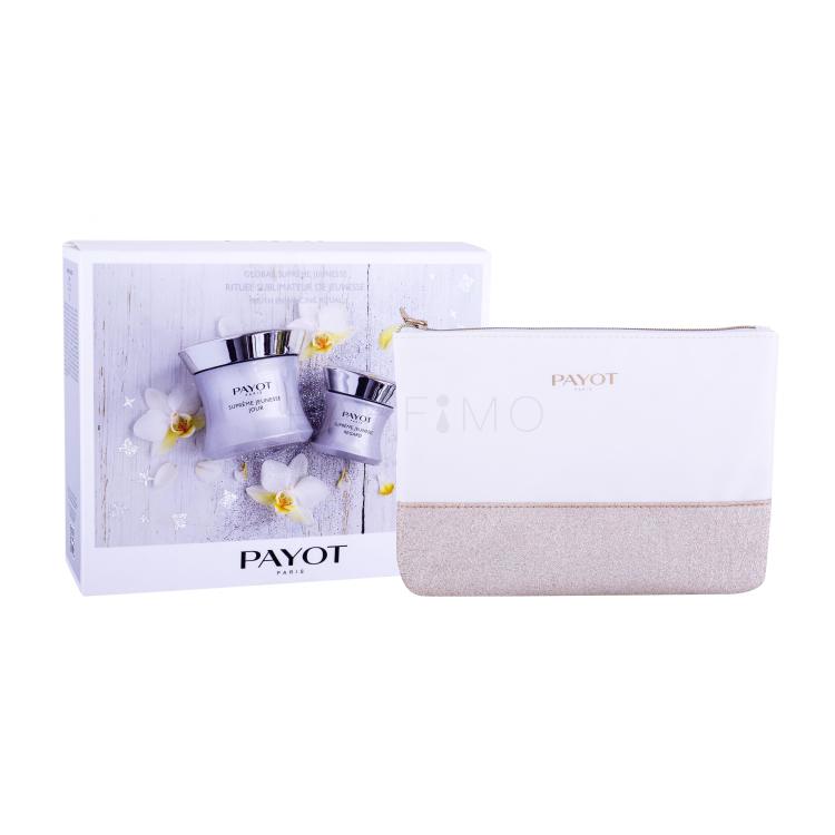 PAYOT Suprême Jeunesse Jour Set Darilni set dnevna krema za obraz 50 ml + krema za področje okoli oči Supreme Jeunesse Regard 15 ml + kozmetična torbica