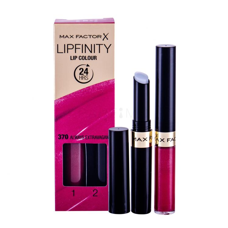 Max Factor Lipfinity 24HRS Lip Colour Šminka za ženske 4,2 g Odtenek 370 Always Extravagant