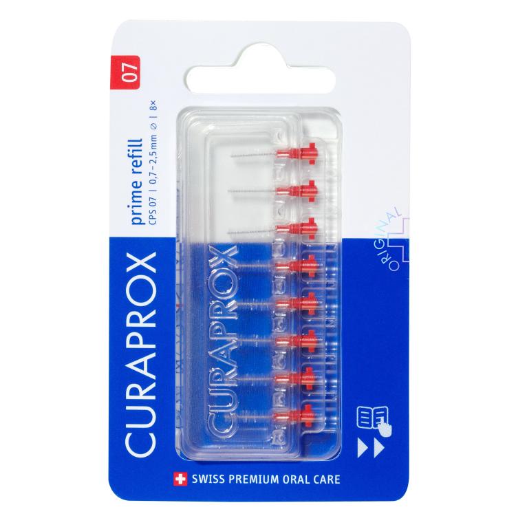 Curaprox CPS 07 Prime Refill 0,7 - 2,5 mm Medzobna ščetka Set