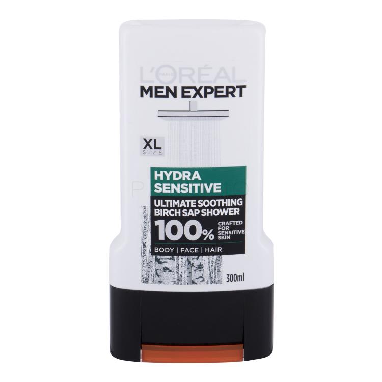 L&#039;Oréal Paris Men Expert Hydra Sensitive Gel za prhanje za moške 300 ml