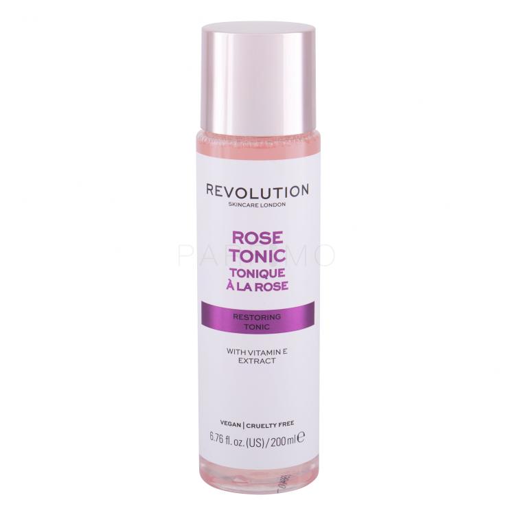 Revolution Skincare Rose Tonic Losjon in sprej za obraz za ženske 200 ml