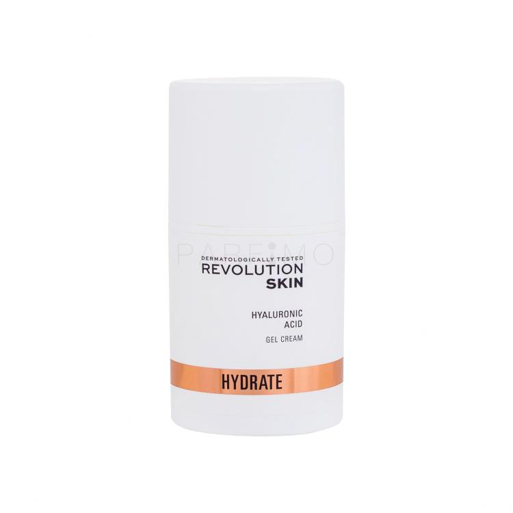 Revolution Skincare Hydrate Hyaluronic Acid Gel Cream Dnevna krema za obraz za ženske 50 ml