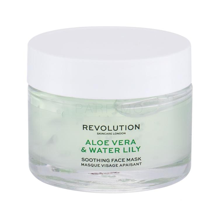 Revolution Skincare Aloe Vera &amp; Water Lily Maska za obraz za ženske 50 ml