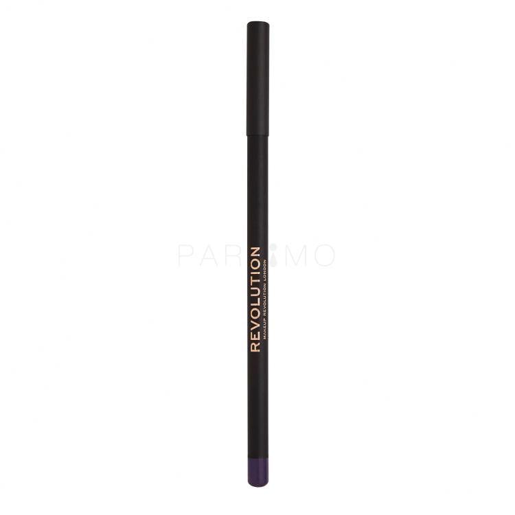 Makeup Revolution London Kohl Eyeliner Svinčnik za oči za ženske 1,3 g Odtenek Purple