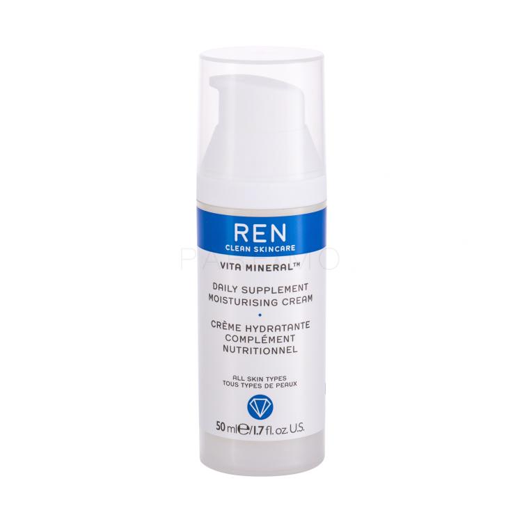REN Clean Skincare Vita Mineral Daily Supplement Moisturising Dnevna krema za obraz za ženske 50 ml