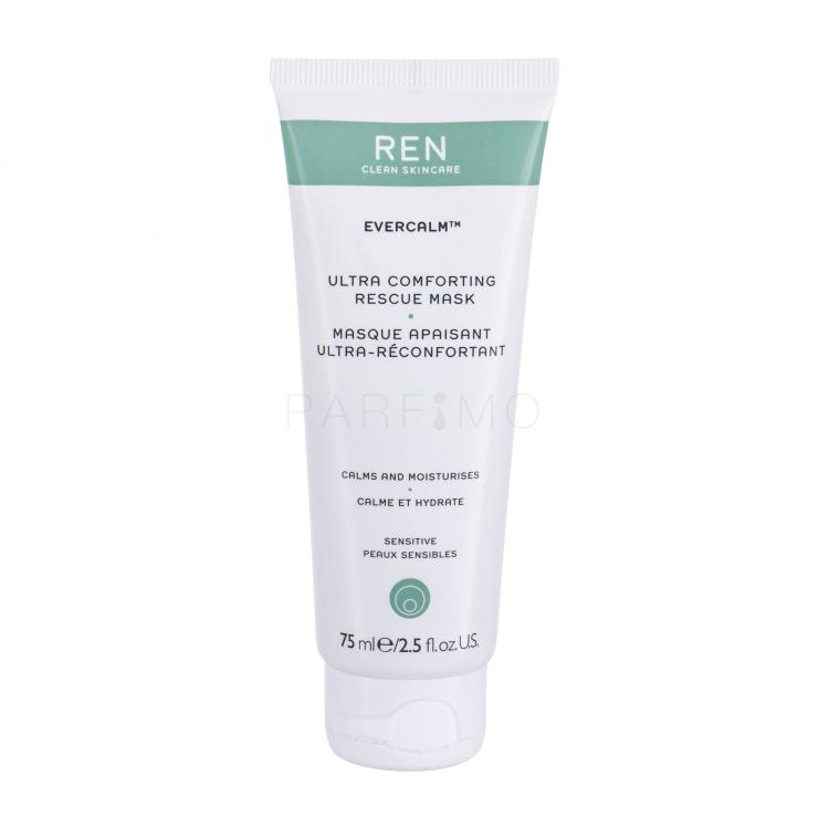 REN Clean Skincare Evercalm Ultra Comforting Rescue Maska za obraz za ženske 75 ml