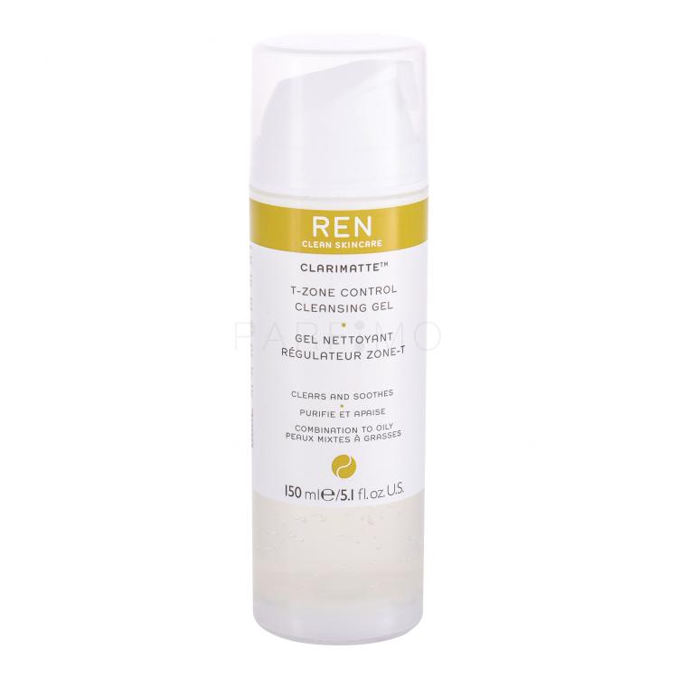 REN Clean Skincare Clarimatte T-Zone Control Čistilni gel za ženske 150 ml