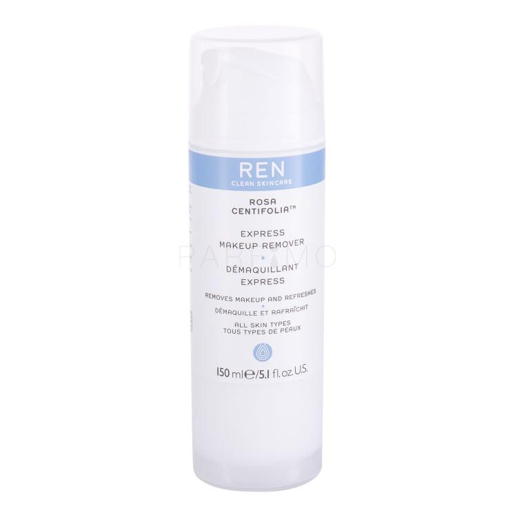 REN Clean Skincare Rosa Centifolia Express Odstranjevalec ličil za obraz za ženske 150 ml