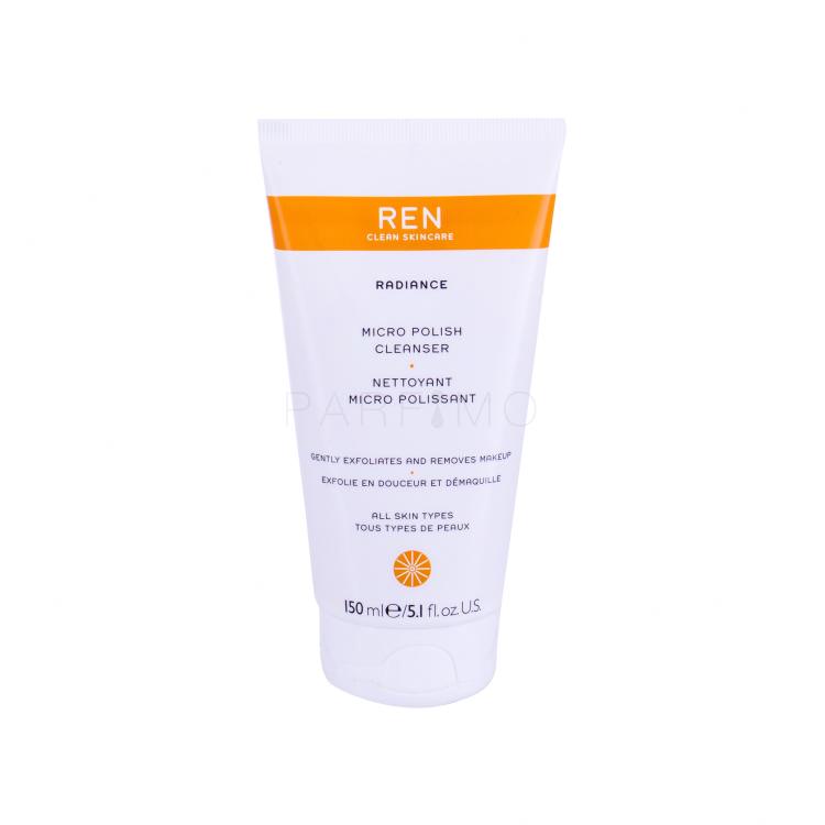 REN Clean Skincare Radiance Micro Polish Čistilni gel za ženske 150 ml