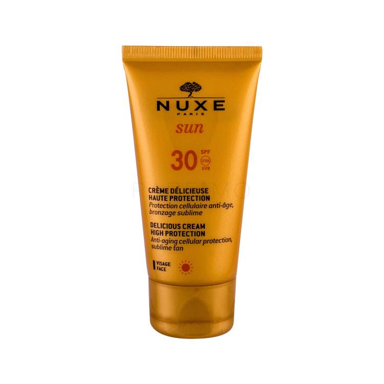 NUXE Sun Delicious Cream SPF30 Zaščita pred soncem za obraz 50 ml tester