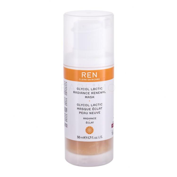 REN Clean Skincare Radiance Glycol Lactic Radiance Renewal AHA Maska za obraz za ženske 50 ml tester
