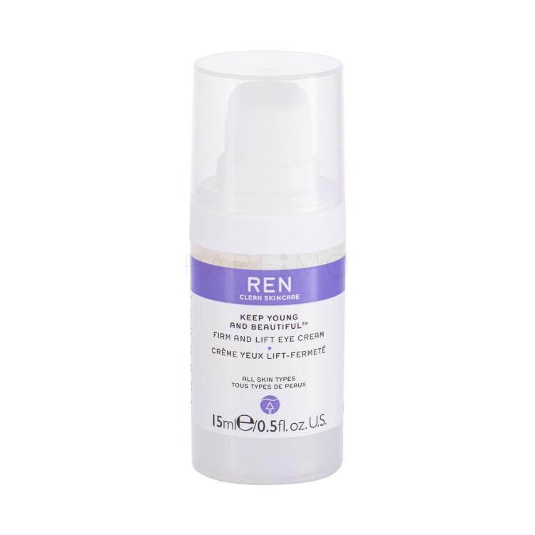 REN Clean Skincare Keep Young And Beautiful Firm And Lift Krema za okoli oči za ženske 15 ml tester