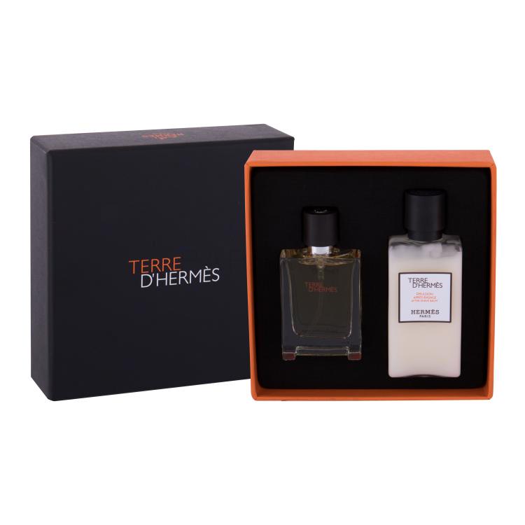 Hermes Terre D´Hermes Parfum Darilni set parfém 12,5 ml + balzám po holení 40 ml