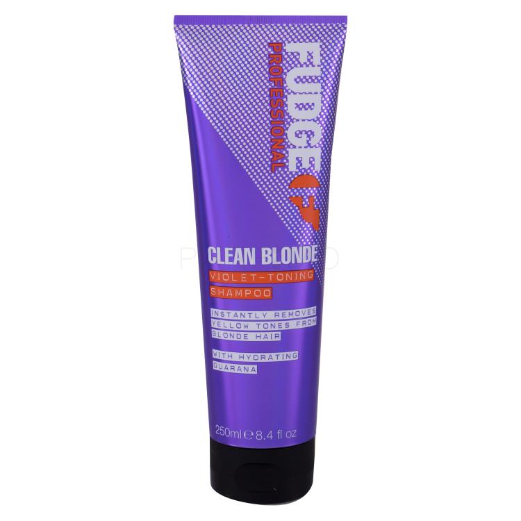 Fudge Professional Clean Blonde Violet-Toning Šampon za ženske 250 ml