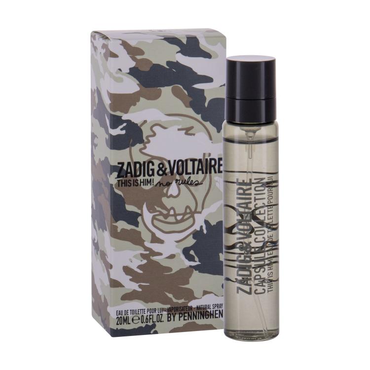 Zadig &amp; Voltaire This is Him! No Rules Toaletna voda za moške 20 ml