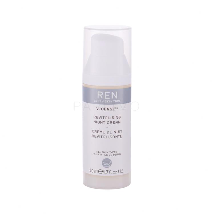 REN Clean Skincare V-Cense Revitalising Nočna krema za obraz za ženske 50 ml