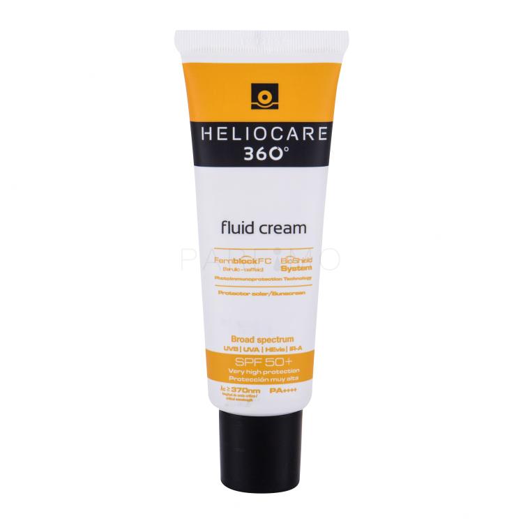 Heliocare 360° Fluid Cream SPF50+ Zaščita pred soncem za obraz 50 ml