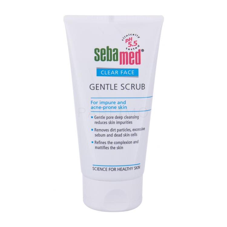 SebaMed Clear Face Gentle Scrub Piling za ženske 150 ml