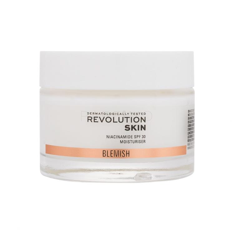 Revolution Skincare Blemish Niacinamide Moisturiser SPF30 Dnevna krema za obraz za ženske 50 ml