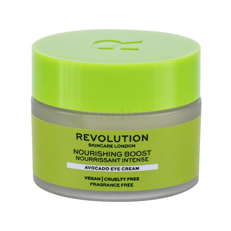 Revolution Skincare Nourishing Boost Avocado Krema za okoli oči za ženske 15 ml