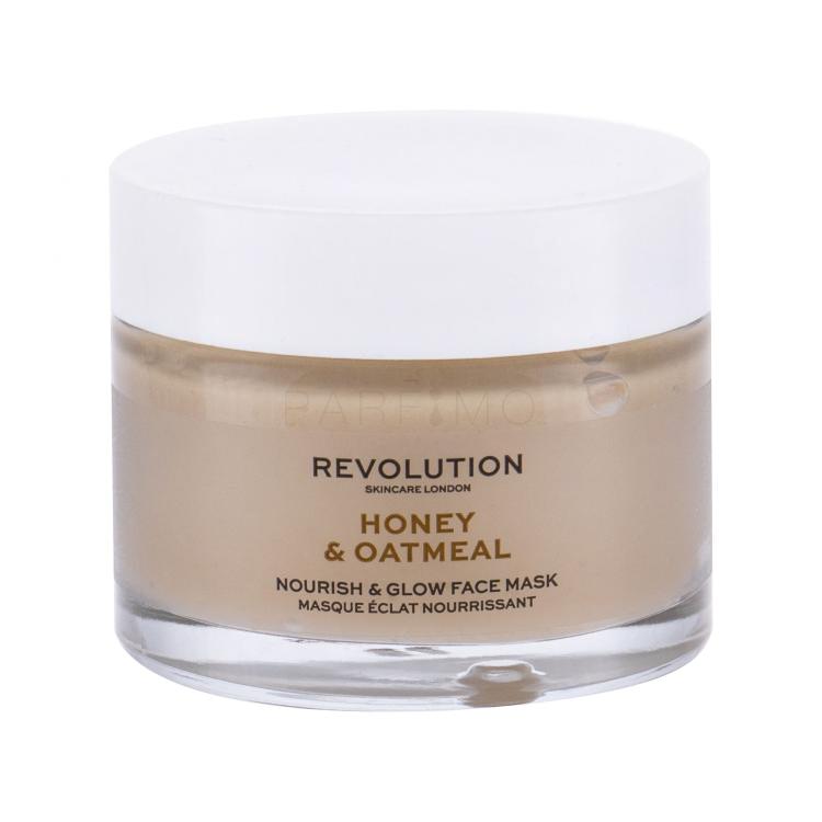 Revolution Skincare Honey &amp; Oatmeal Maska za obraz za ženske 50 ml