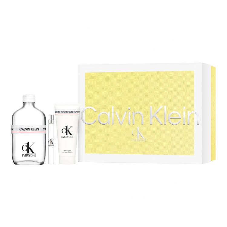 Calvin Klein CK Everyone Darilni set toaletna voda 100 ml + toaletna voda 10 ml + gel za prhanje 100 ml