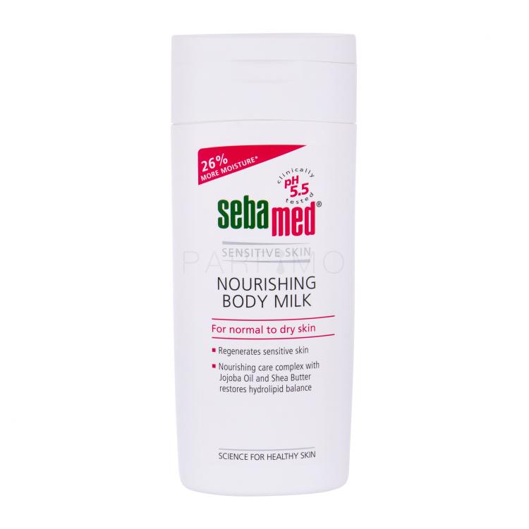 SebaMed Sensitive Skin Nourishing Losjon za telo za ženske 200 ml