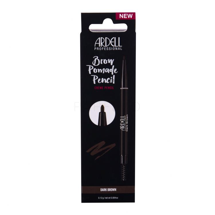 Ardell Brow Pomade Pencil Svinčnik za obrvi za ženske 0,12 g Odtenek Dark Brown