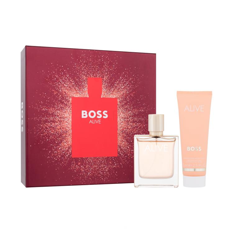 HUGO BOSS BOSS Alive Darilni set parfumska voda 50 ml + losjon za telo 75 ml