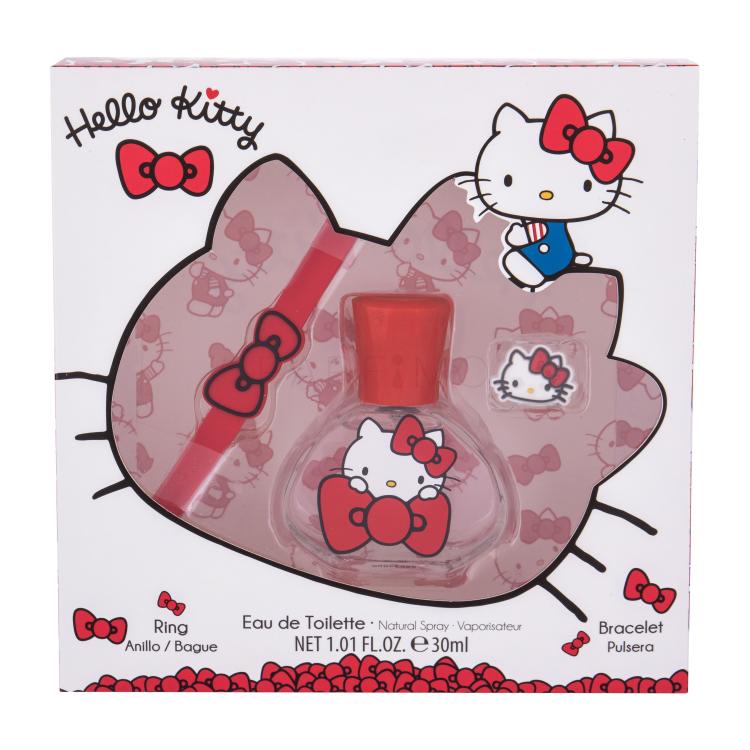 Hello Kitty Hello Kitty Darilni set toaletna voda 30 ml + zapestnica + prstan