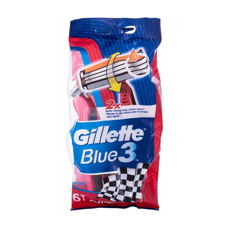 Gillette Blue3 Nitro Brivnik za moške 1 kos