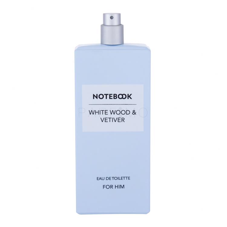 Notebook Fragrances White Wood &amp; Vetiver Toaletna voda za moške 100 ml tester