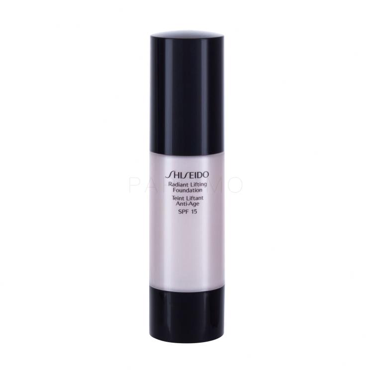 Shiseido Radiant Lifting Foundation SPF15 Puder za ženske 30 ml Odtenek WB60 Natural Deep Warm Beige