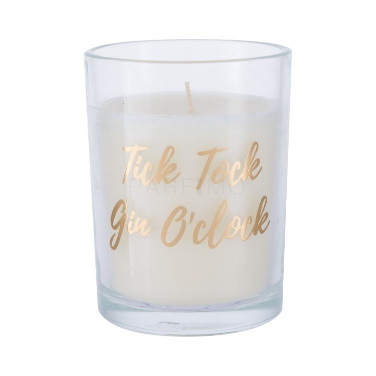 Candlelight Tick Tock Gin O´clock Gold Dišeča svečka 220 g