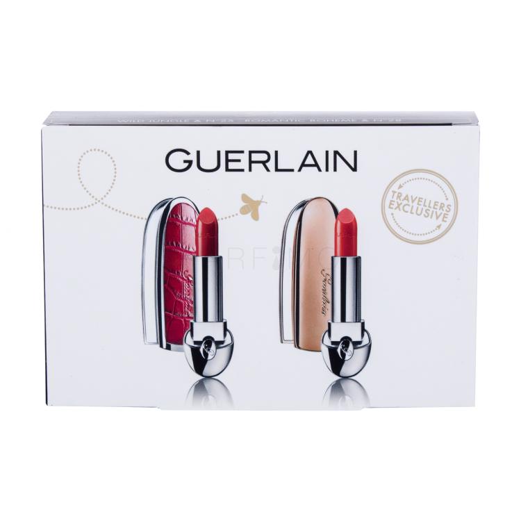 Guerlain Rouge G De Guerlain Darilni set šminka 3,5 g + šminka 3,5 g 28 Romantic Boheme