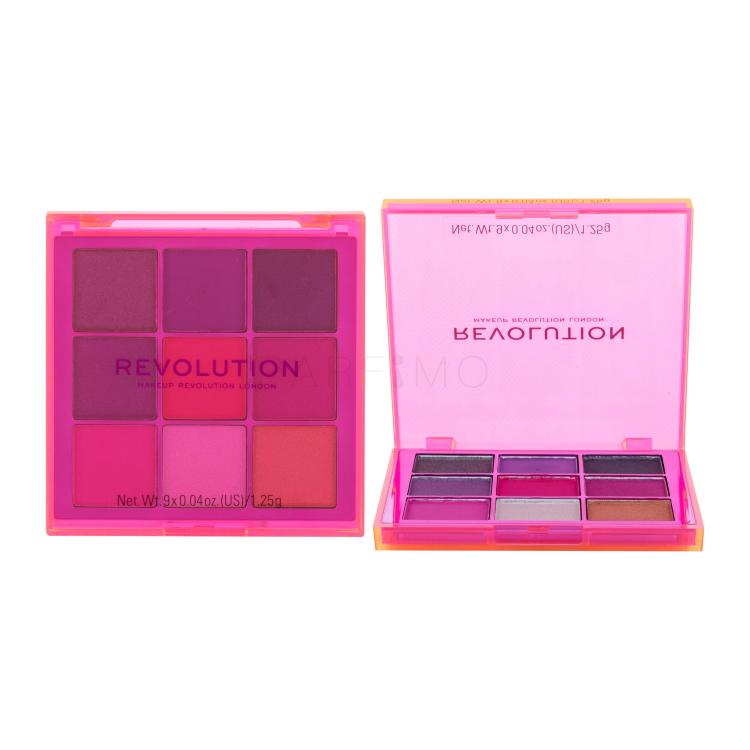 Makeup Revolution London Viva Neon Senčilo za oči za ženske 11,25 g Odtenek Party Vibes